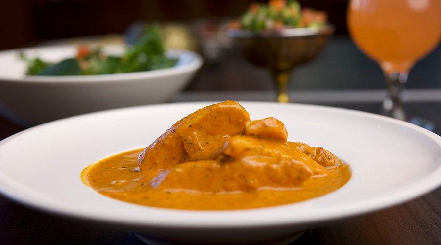 Flavor of India signature dishes Butter ChickenMasala DosaSaag